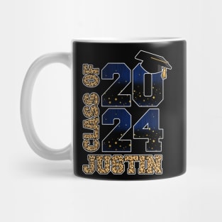 Class of 2024 Custom graduation leopard senior 2024 Gift For Boys Girls Kids Mug